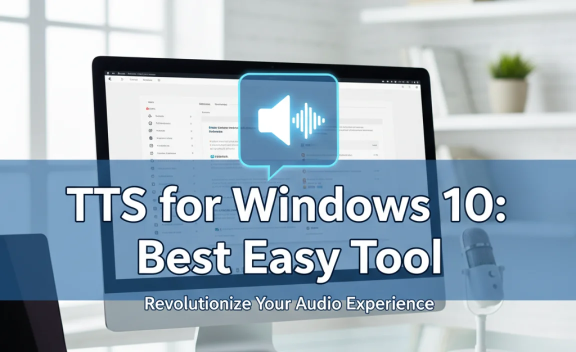 TTS for Windows 10: Best Easy Tool