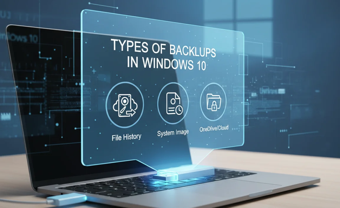 Types of Backups in Windows 10