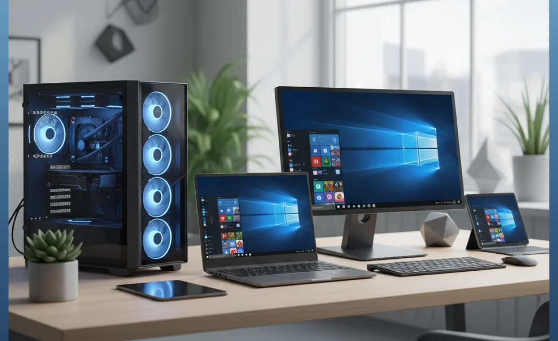 Types of Computers Compatible with Windows 10