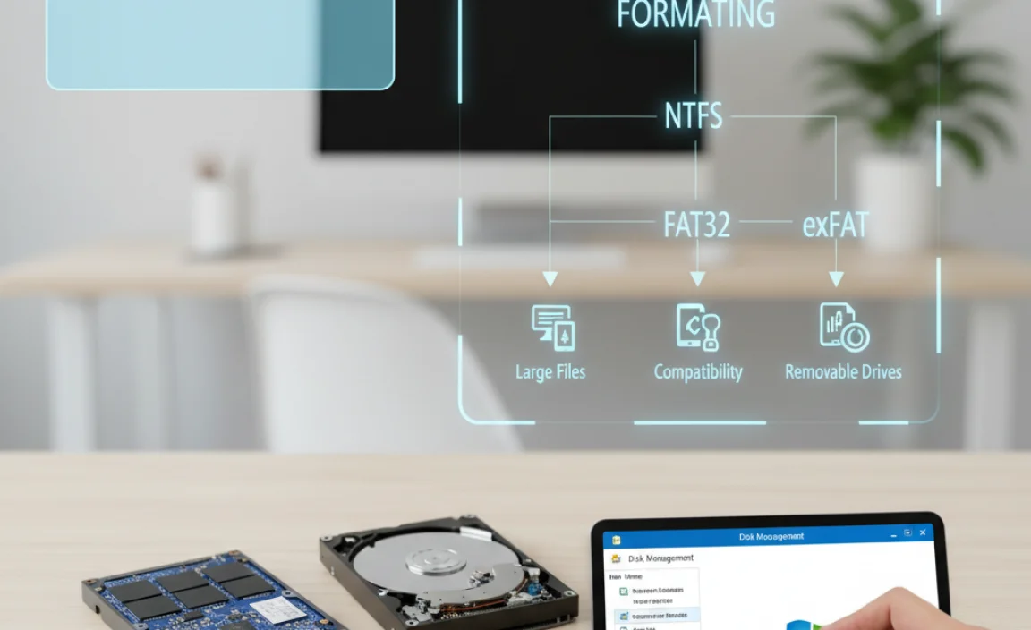 Types of Drive Formatting