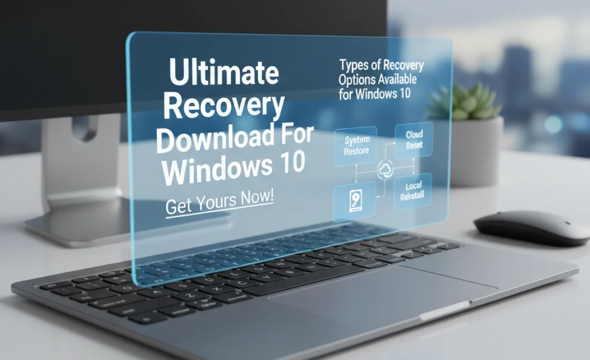 Types of Recovery Options Available for Windows 10