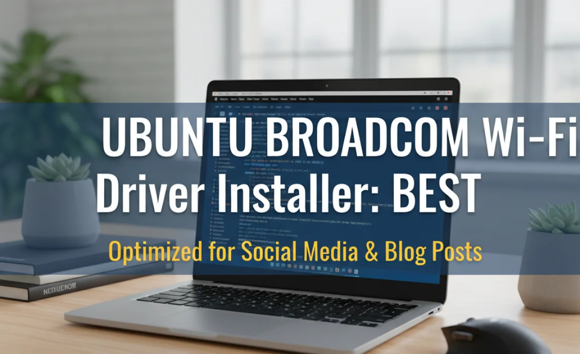 Ubuntu Broadcom Wi-Fi Driver Installer: Best