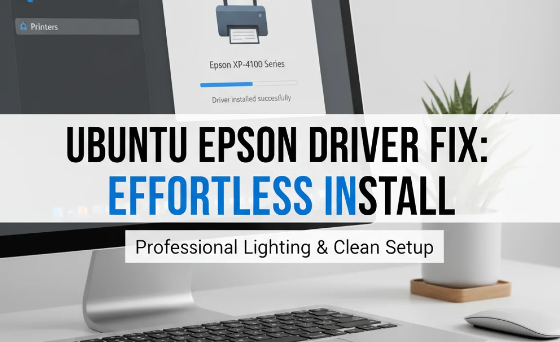 Ubuntu Epson Driver Fix: **Effortless** Install