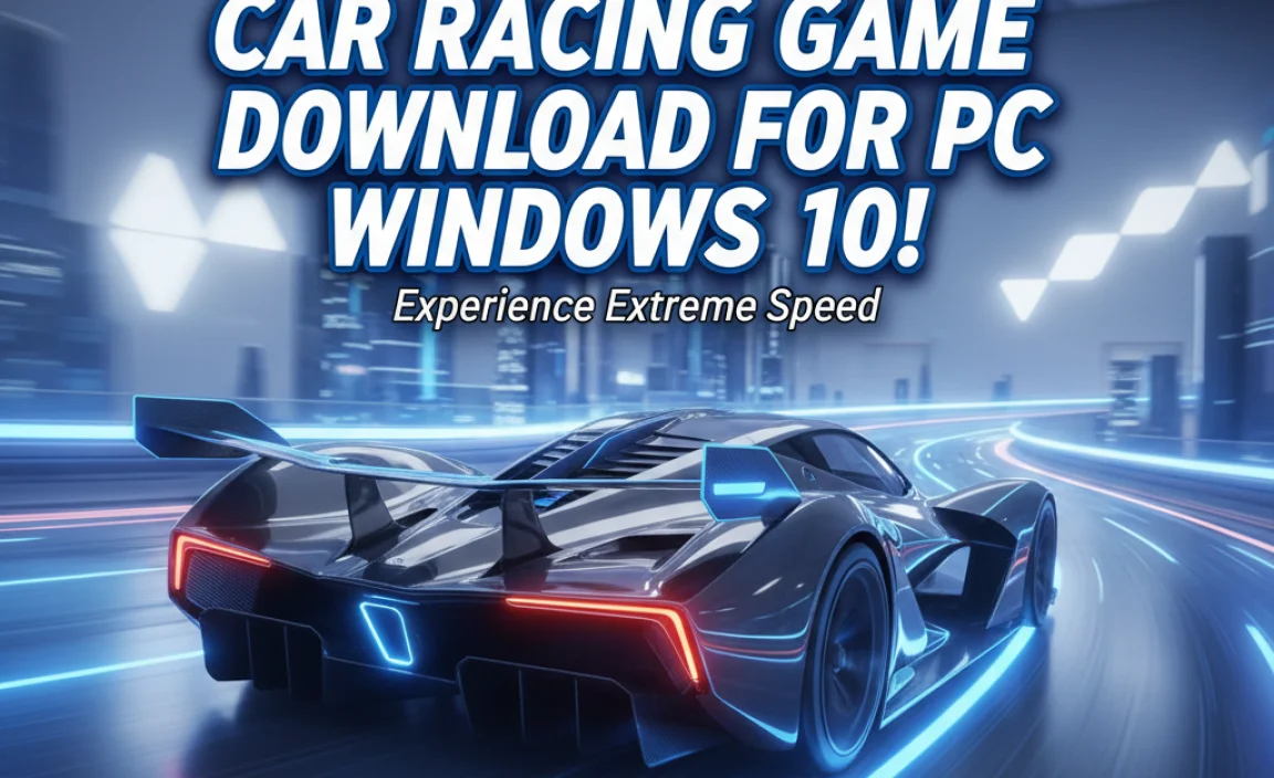 Ultimate Car Racing Game Download For Pc Windows 10!