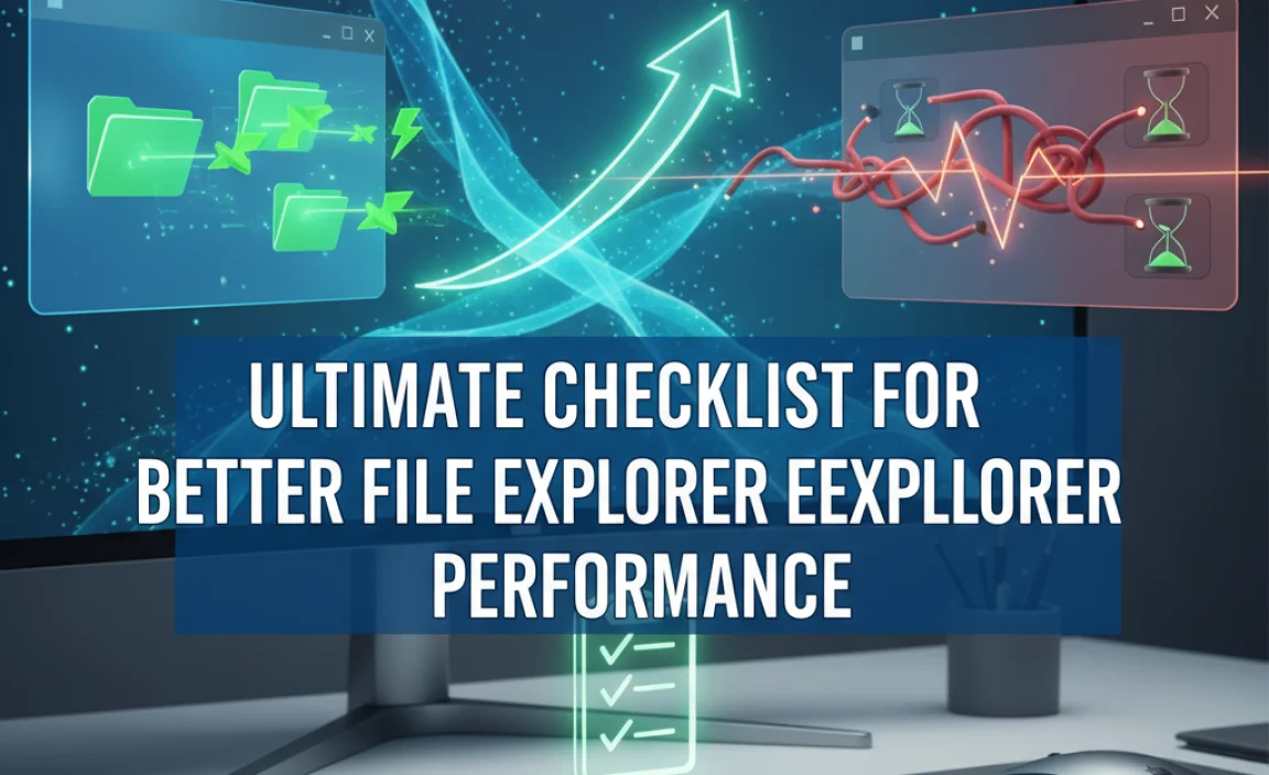 Ultimate Checklist For Better File Explorer Performance
