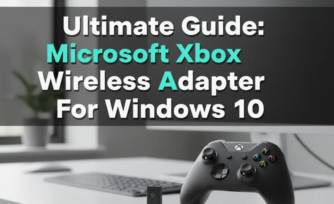 Ultimate Guide: Microsoft Xbox Wireless Adapter For Windows 10