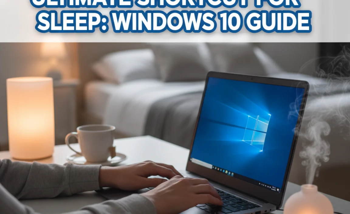 Ultimate Shortcut For Sleep: Windows 10 Guide