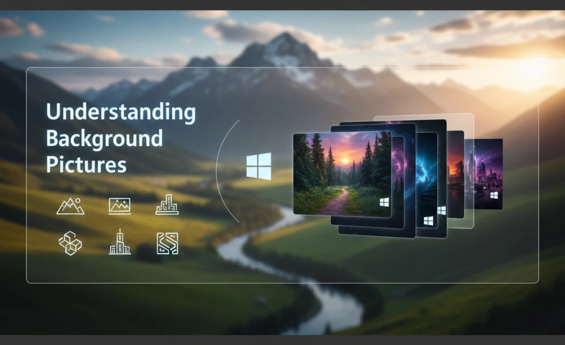 Understanding Background Pictures