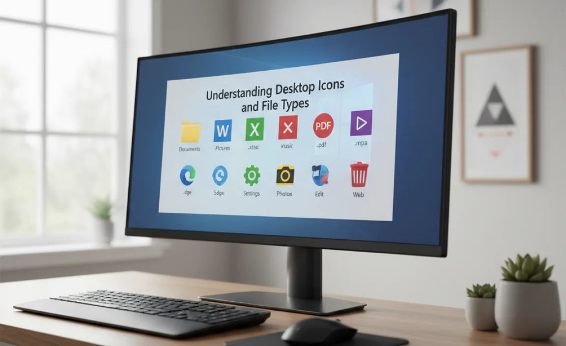 Understanding Desktop Icons and File Types