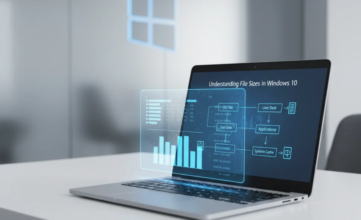 Understanding File Sizes in Windows 10