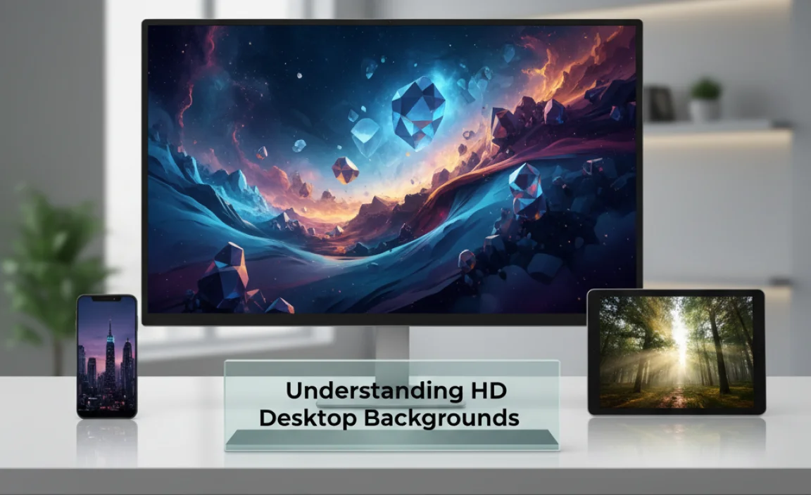 Understanding HD Desktop Backgrounds