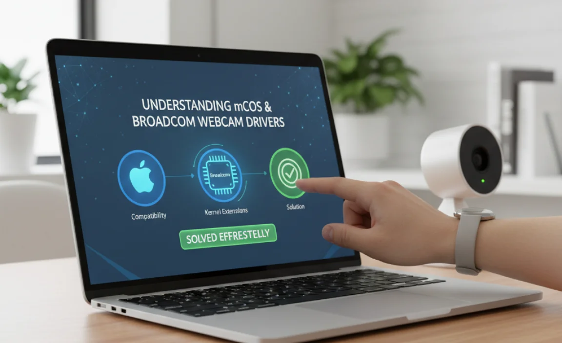Understanding macOS and Broadcom Webcam Drivers