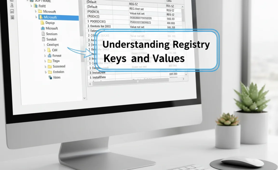 Understanding Registry Keys and Values