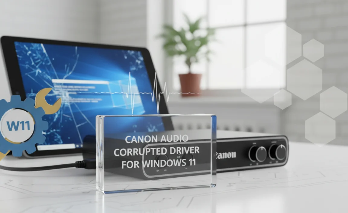 Understanding the &#8220;Canon Audio Corrupted Driver for Windows 11&#8221; Error