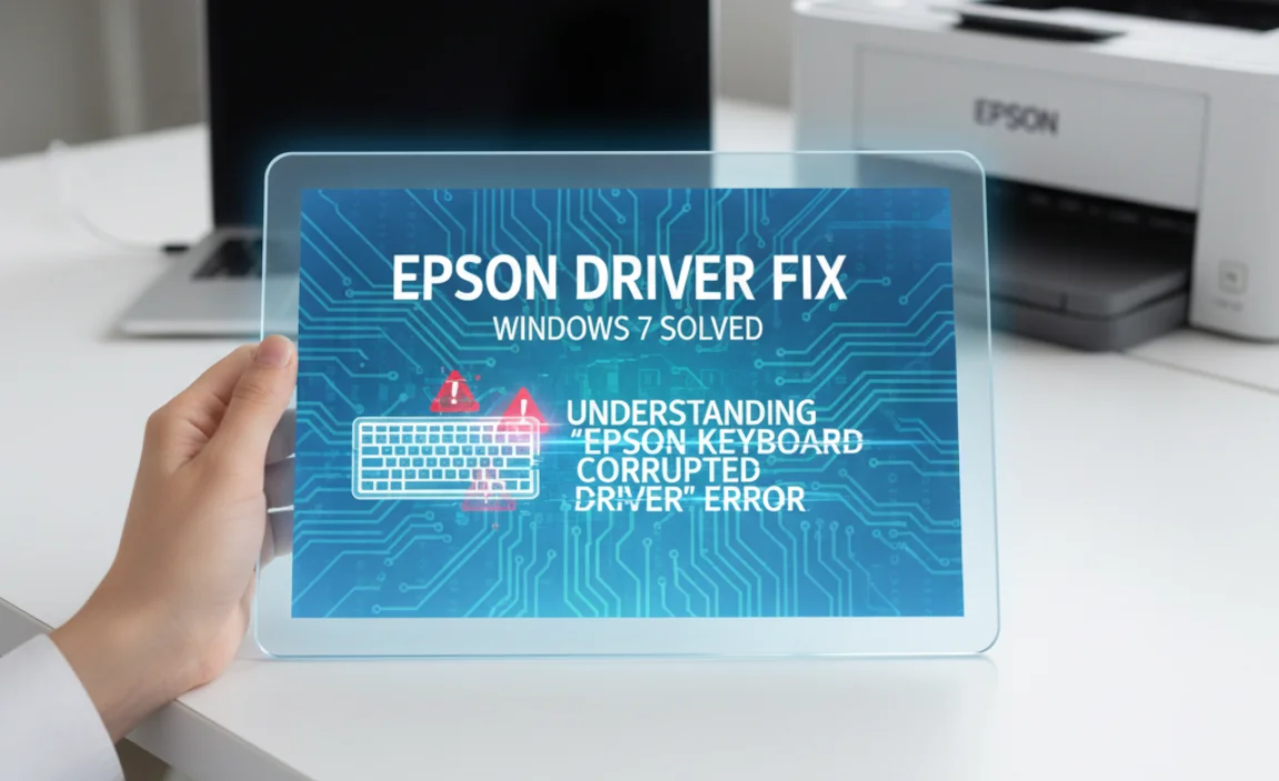 Understanding the “Epson Keyboard Corrupted Driver for Windows 7” Error
