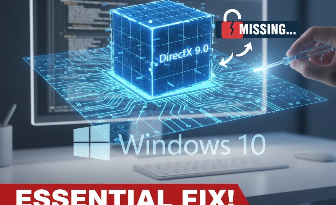 Understanding the “Missing DirectX 9.0” Problem