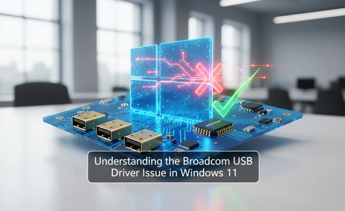 Understanding the Broadcom USB Driver Issue in Windows 11