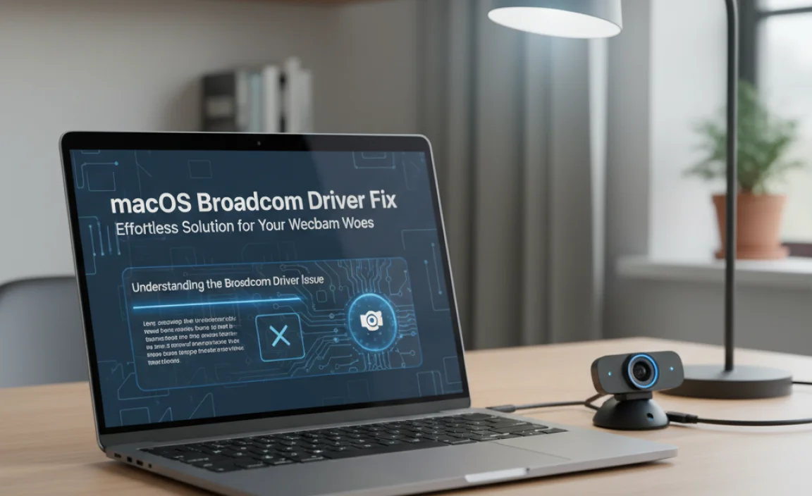 Understanding the Broadcom Webcam Driver Issue