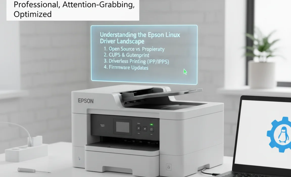 Understanding the Epson Linux Driver Landscape