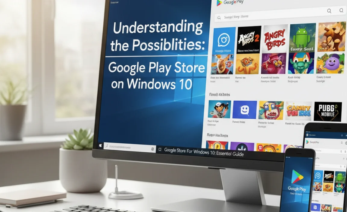 Understanding the Possibilities: Google Play Store on Windows 10