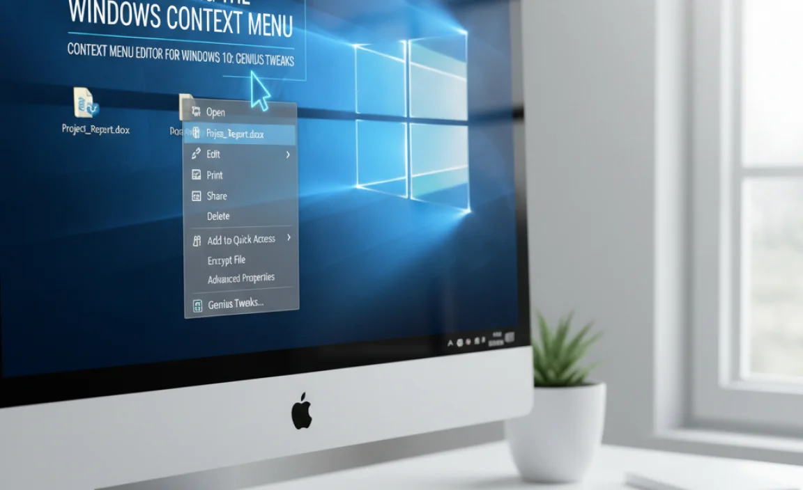 Understanding the Windows Context Menu