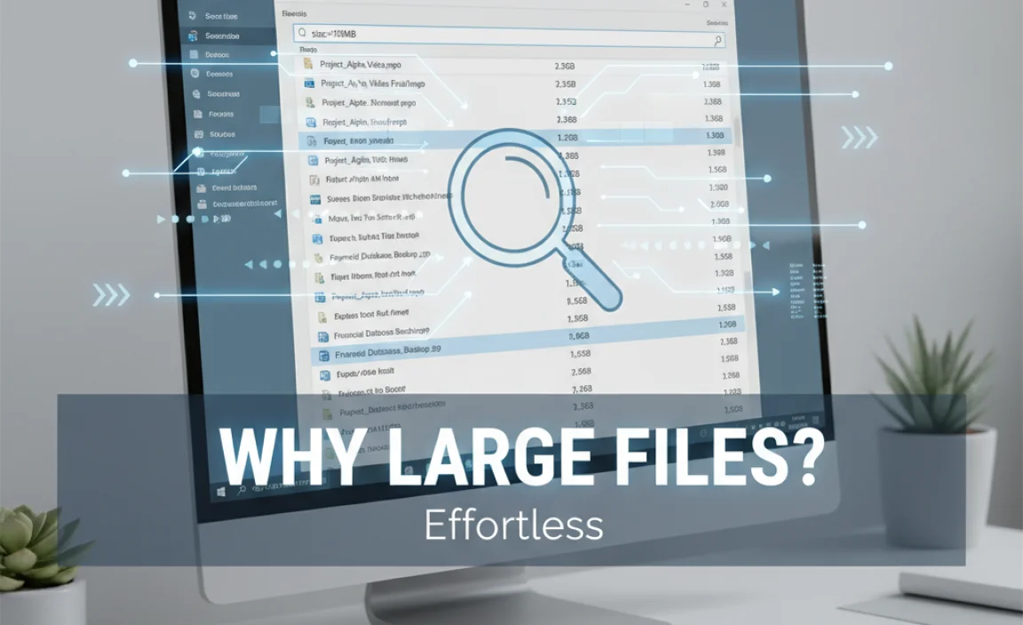 Understanding Why You Need to Search for Large Files