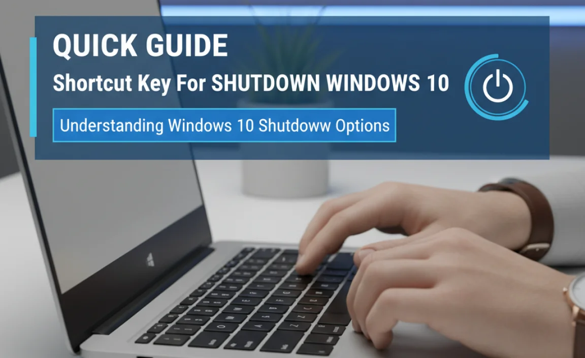 Understanding Windows 10 Shutdown Options