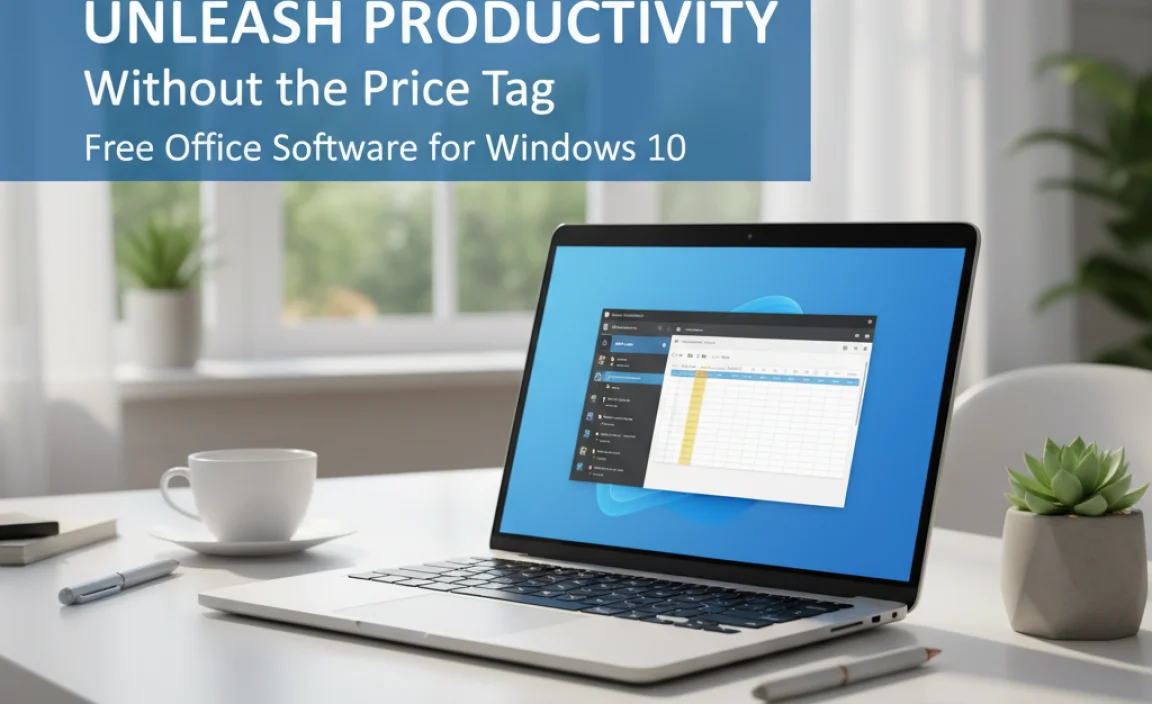 Unleash Productivity Without the Price Tag: Free Office Software for Windows 10