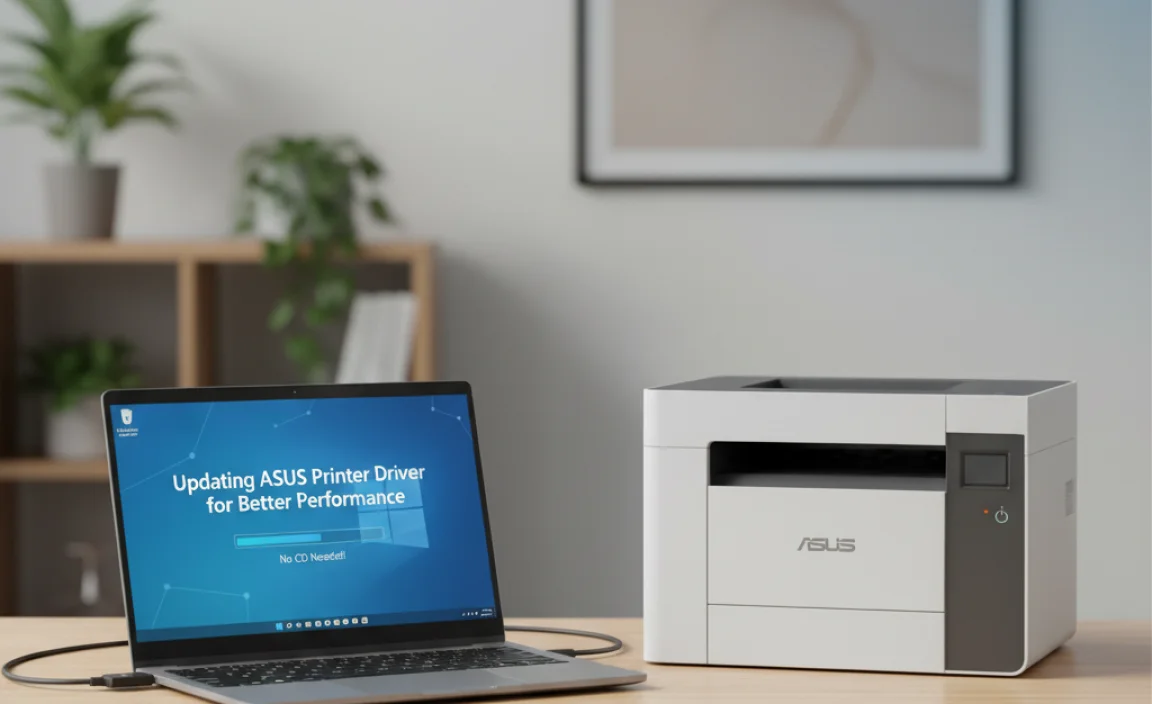 Updating ASUS Printer Driver for Better Performance