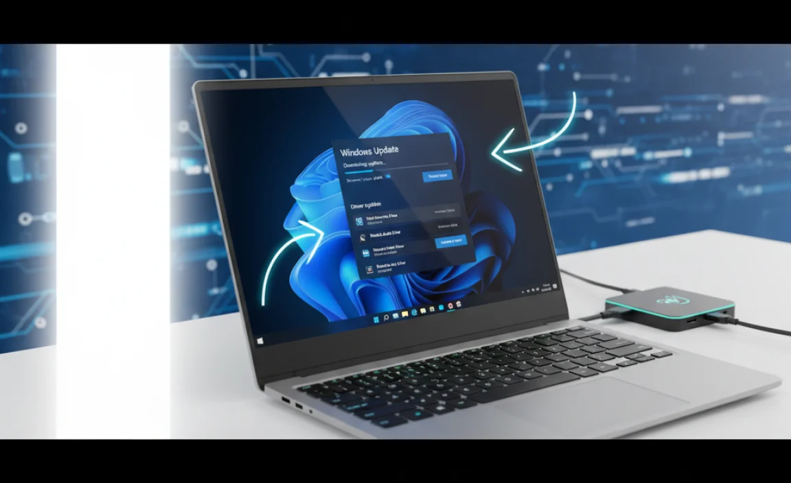 Updating Drivers and Windows