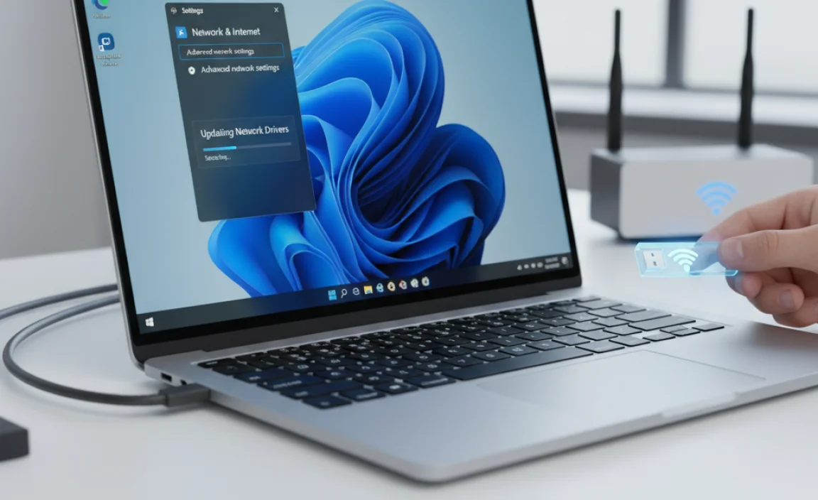 Updating Network Drivers in Windows 11