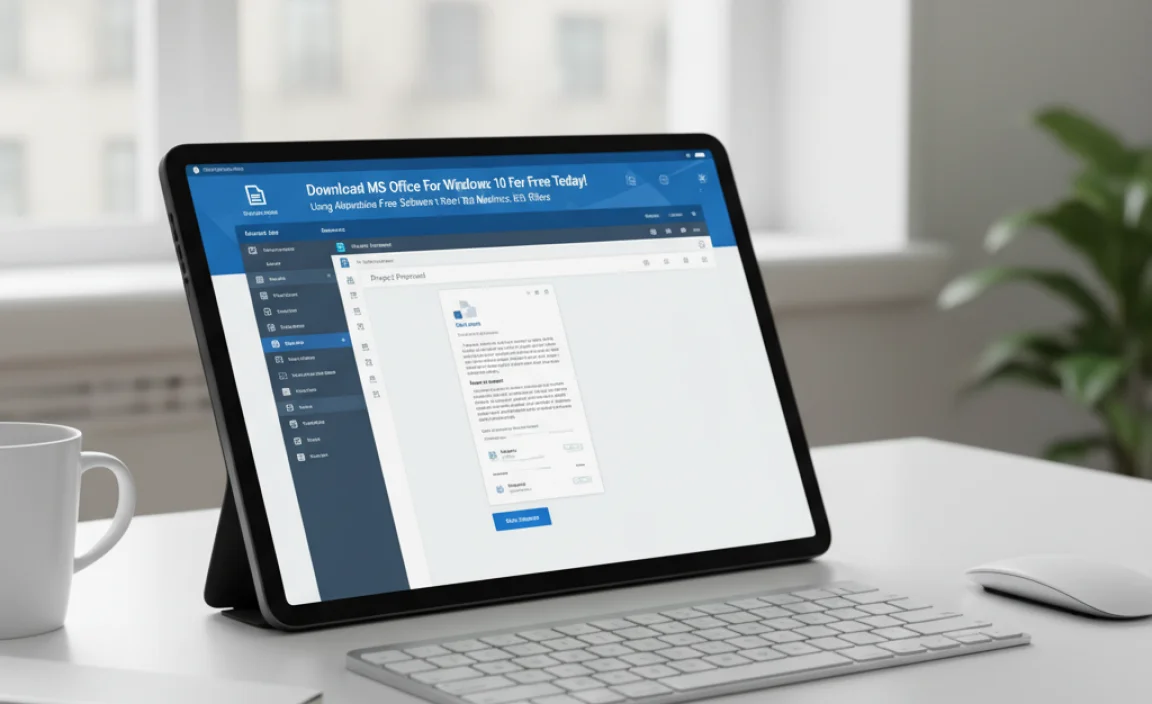 Using Alternative Free Software That Mimics MS Office