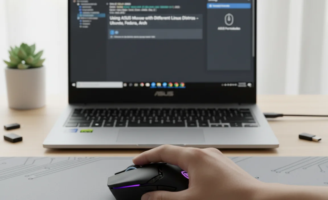 Using Asus Mouse with Different Linux Distros