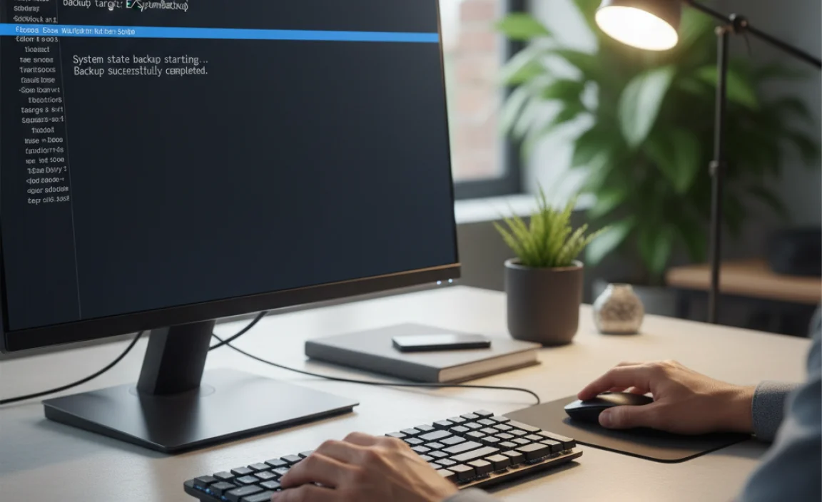 Using Command Prompt for Backup