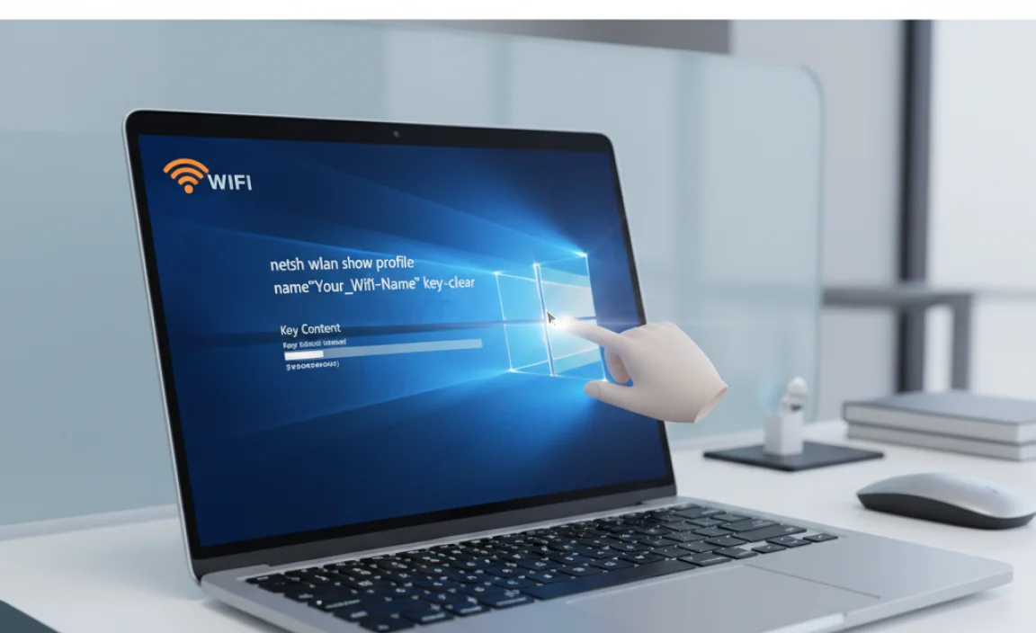 Using Command Prompt to Retrieve WiFi Password