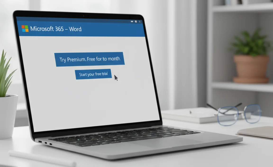 Using Microsoft 365 Free Trial for MS Word