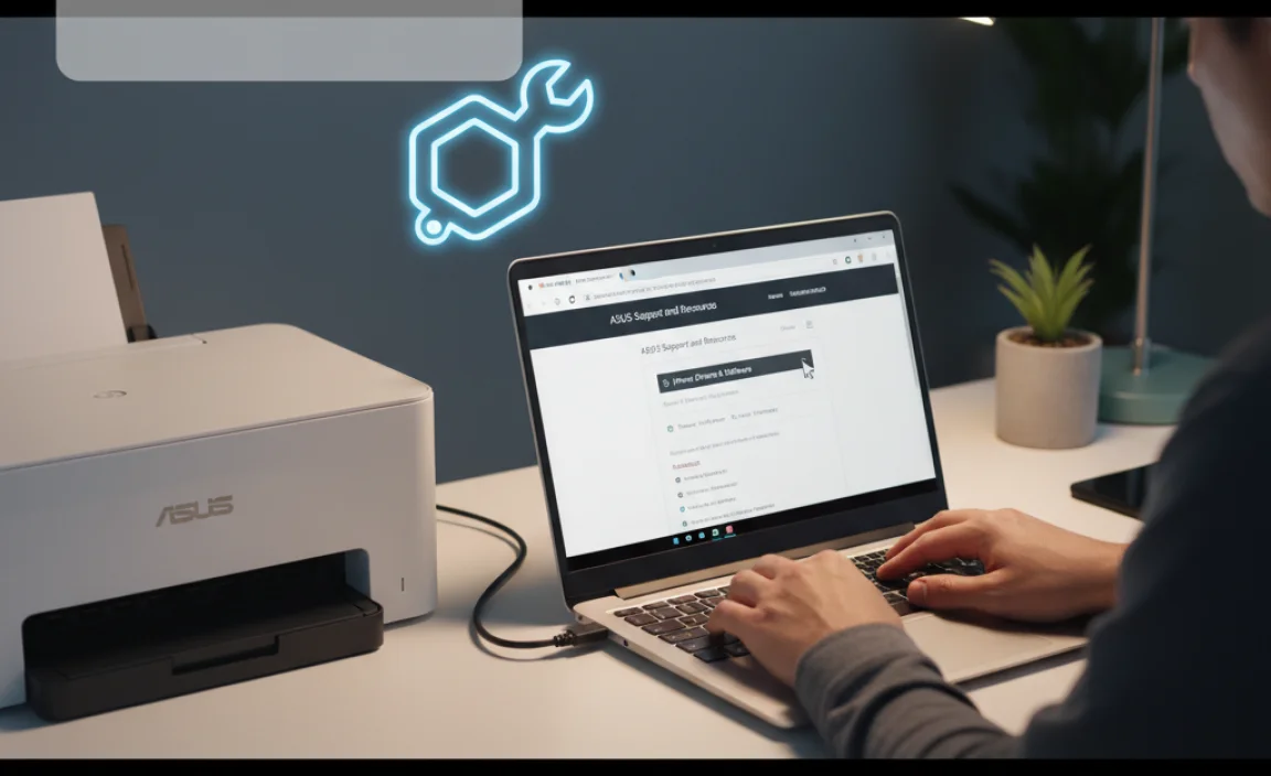 Using the Asus Support and Resources
