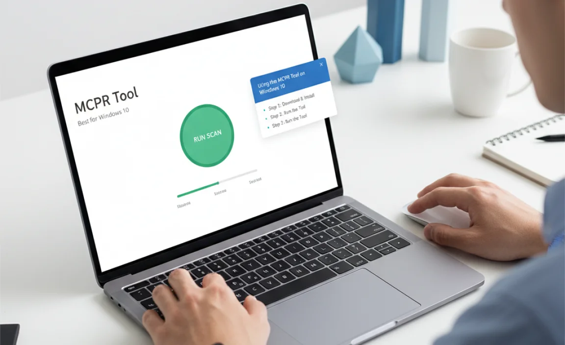 Using the MCPR Tool on Windows 10