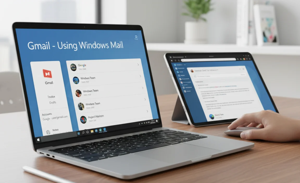 Using the Windows Mail App for Gmail