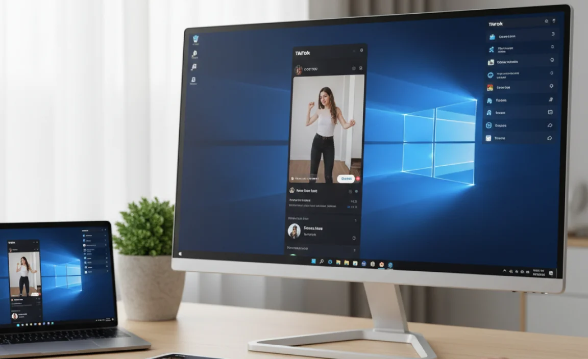 Using TikTok Features on Windows 11