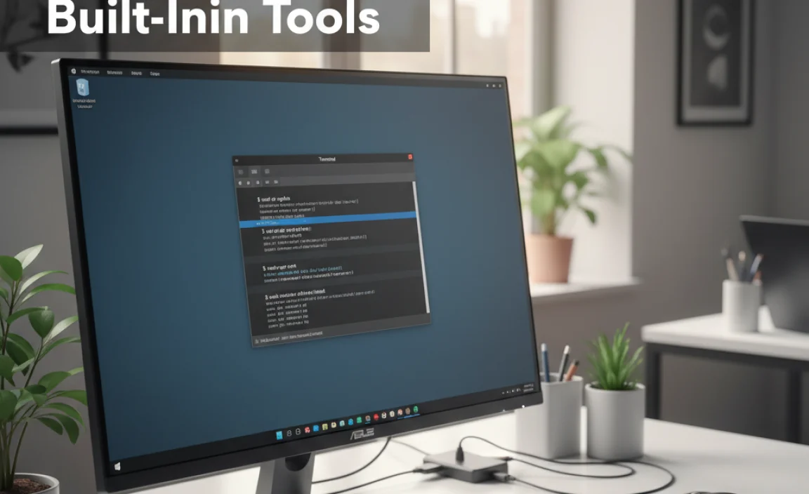 Using Ubuntu’s Built-In Tools