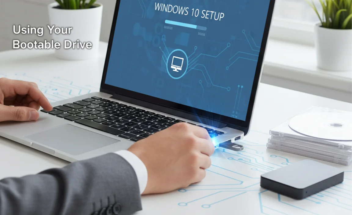 Using Your Bootable USB Drive