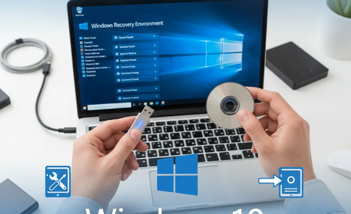 Using Your Windows 10 Boot Disk to Repair or Reinstall