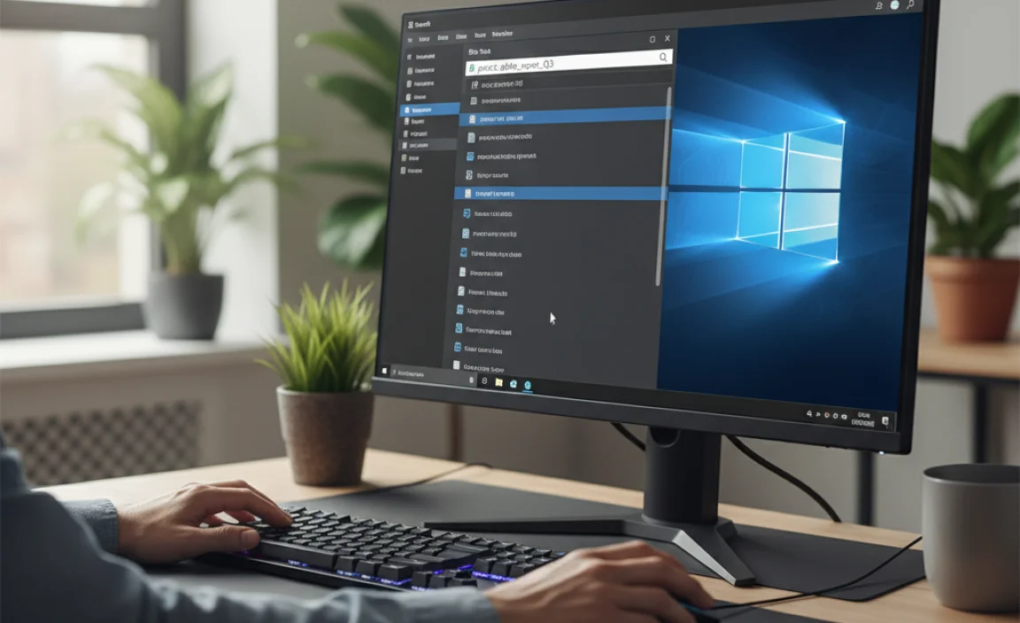 Utilizing File Explorer for File Searches
