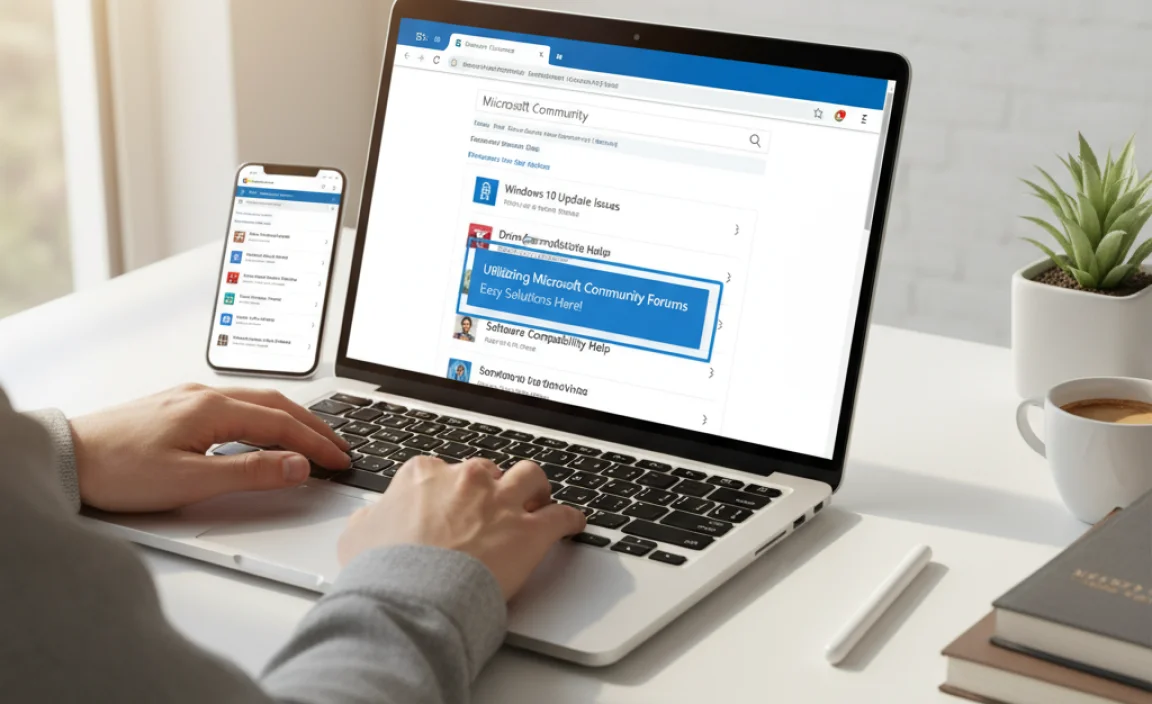 Utilizing Microsoft Community Forums