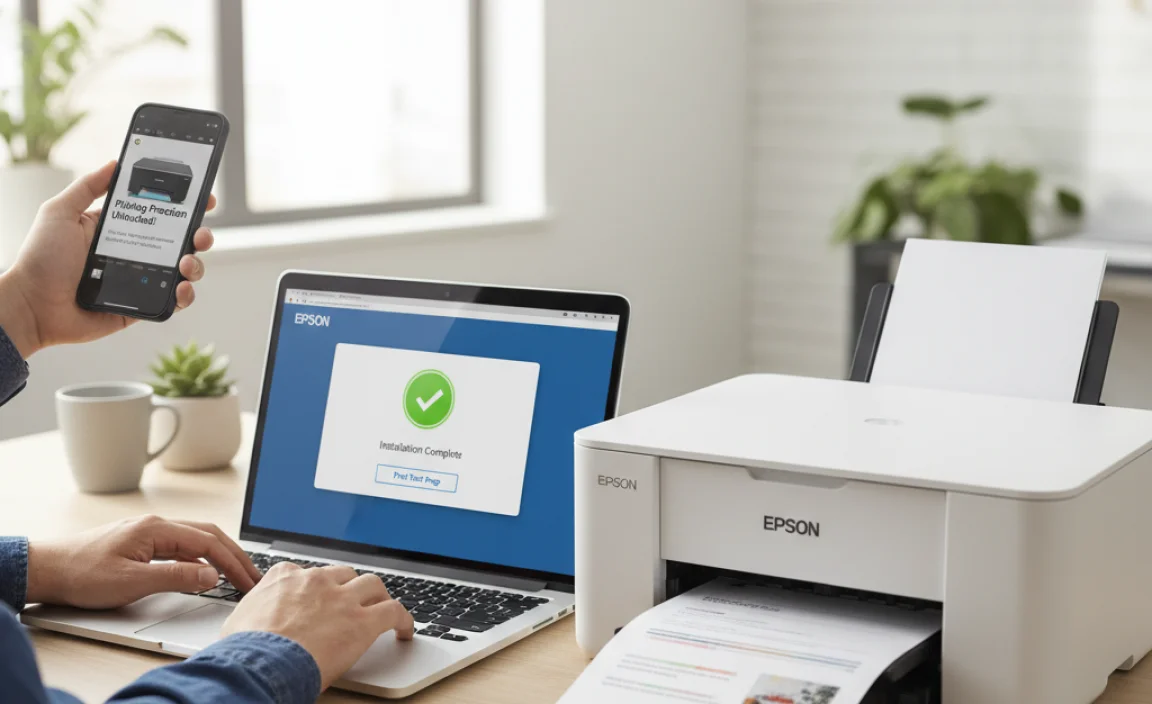 Verifying the Epson Mac Driver Install and Printing Freedom