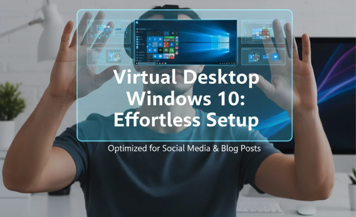 Virtual Desktop Windows 10: Effortless Setup
