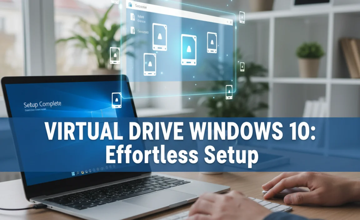 Virtual Drive Windows 10: Effortless Setup