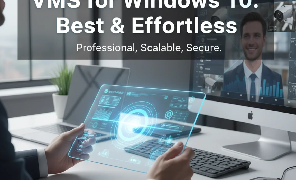 VMS for Windows 10: Best & Effortless