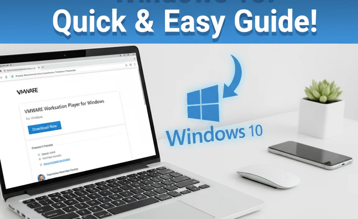 Vmware Download For Windows 10: Quick & Easy Guide!